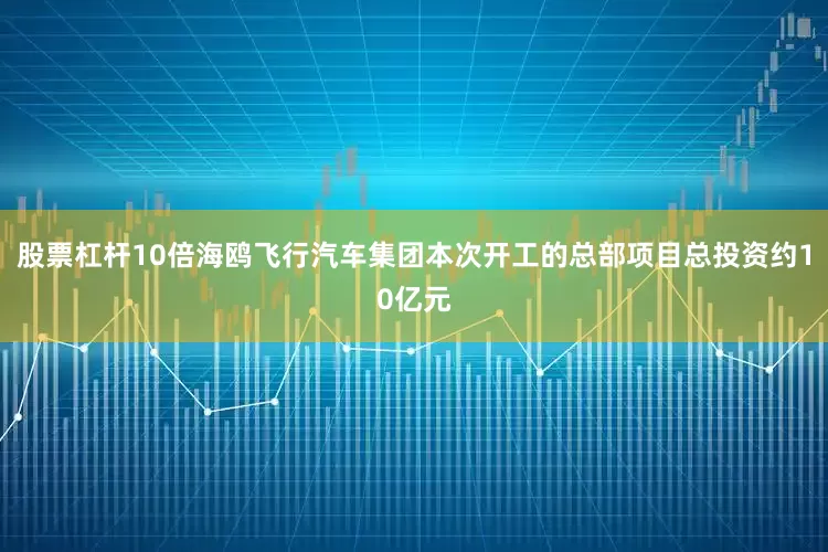 股票杠杆10倍海鸥飞行汽车集团本次开工的总部项目总投资约10亿元